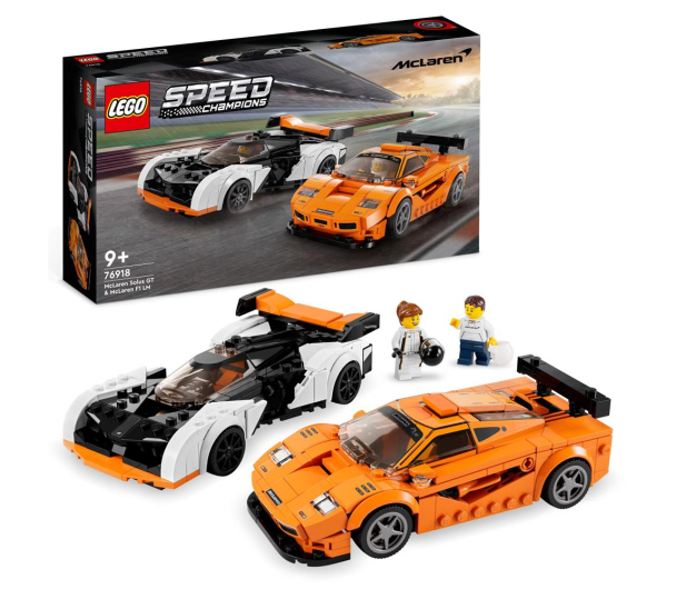 LEGO Speed Champions 76918 McLaren Solus GT i McLaren F1 LM - 1091339 - zdjęcie 2